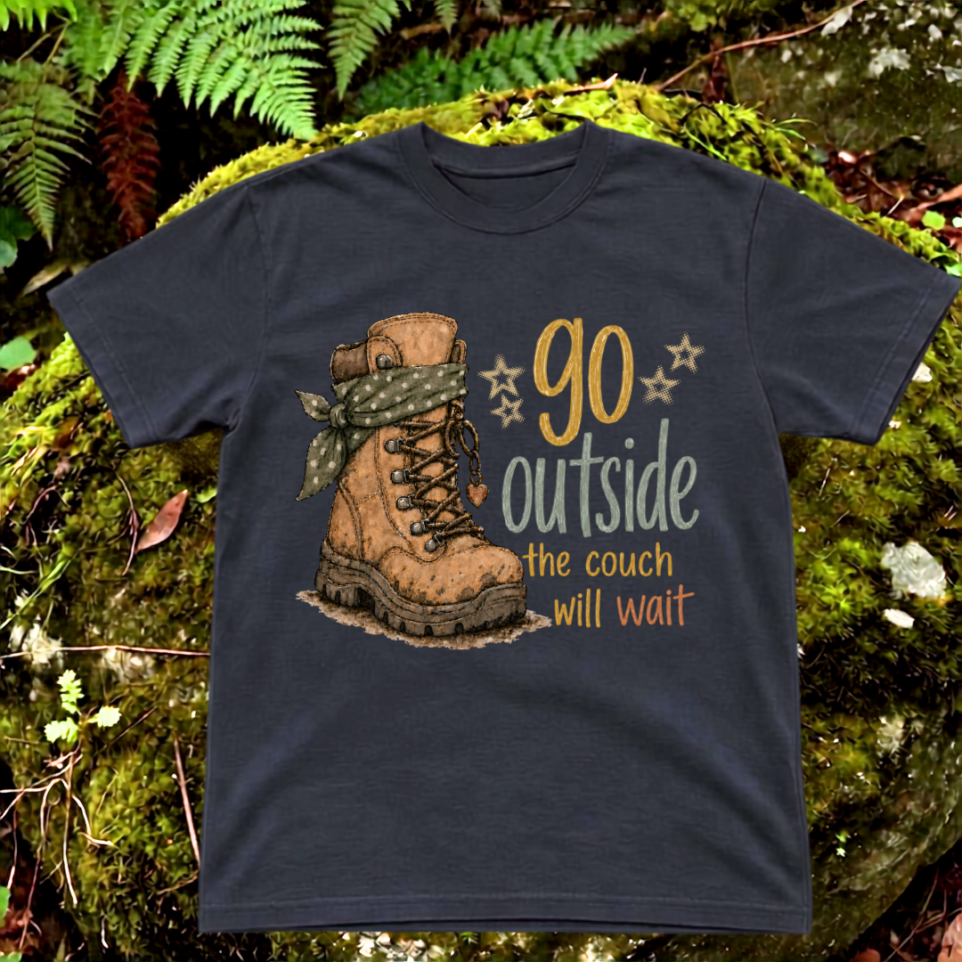 go outside. the couch will wait.