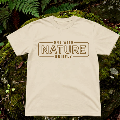 one with nature briefly.