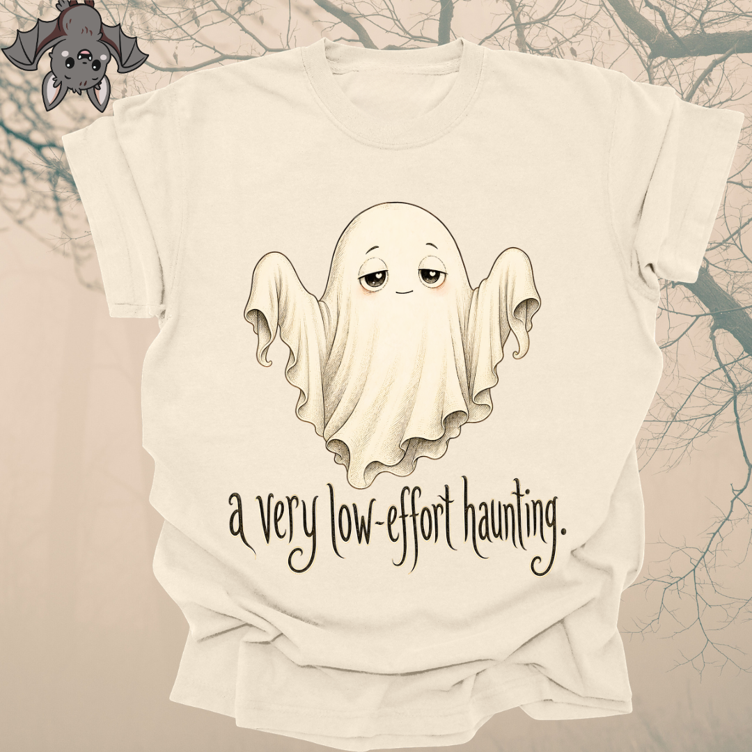 a very low-effort haunting.