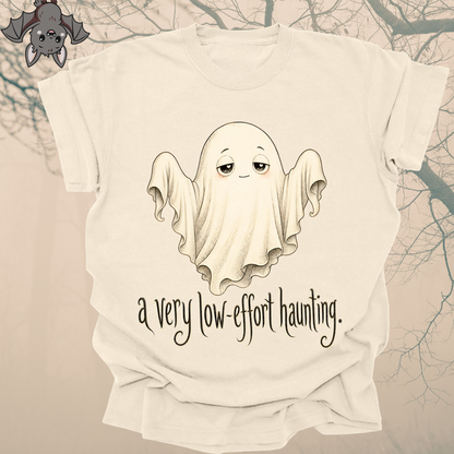 a very low-effort haunting.