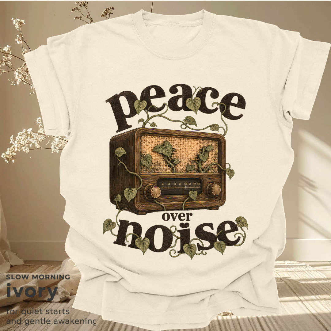 peace over noise
