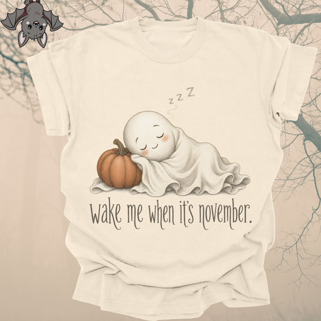 wake me when it's november.