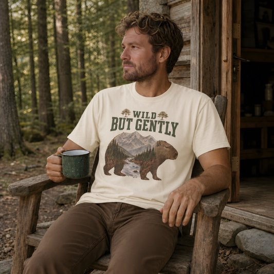 wild but gently.