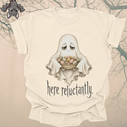 here reluctantly.