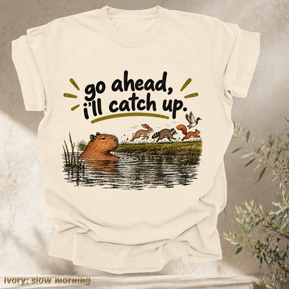 go ahead, I'll catch up.