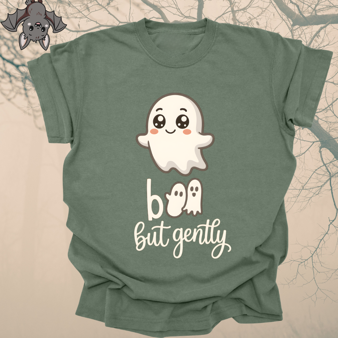 boo, but gently.