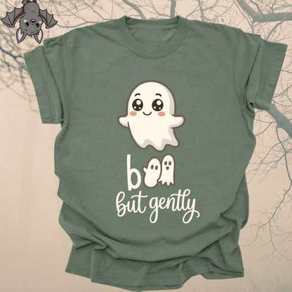 boo, but gently.