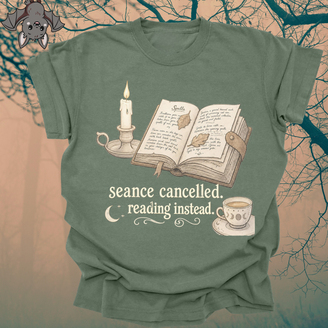 seance cancelled reading instead.