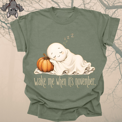wake me when it's november.