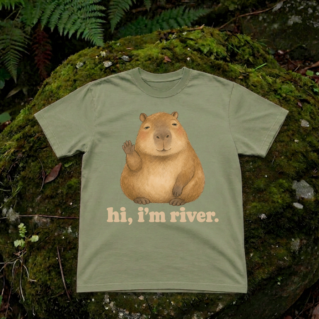 hi i'm river.
