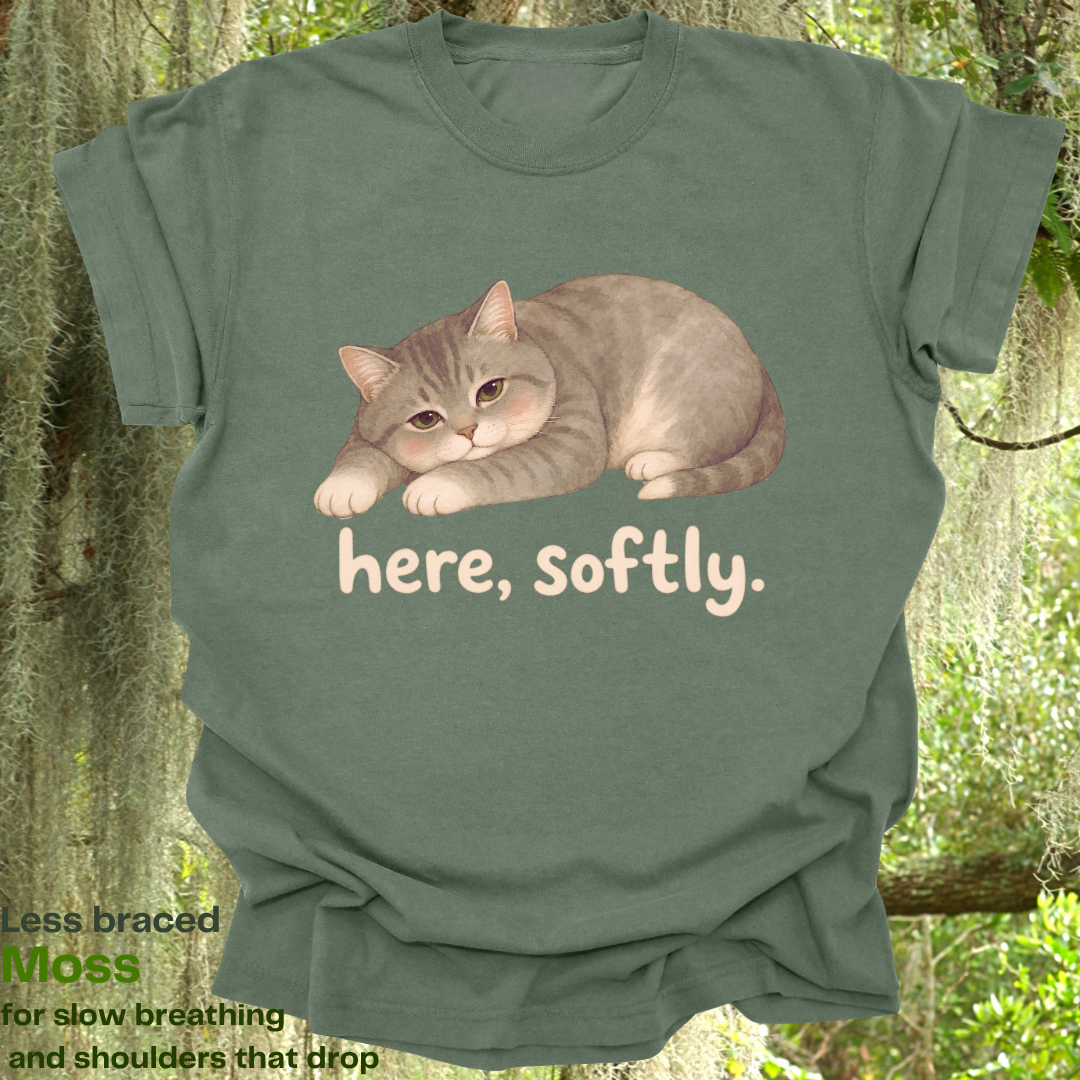 here softly.