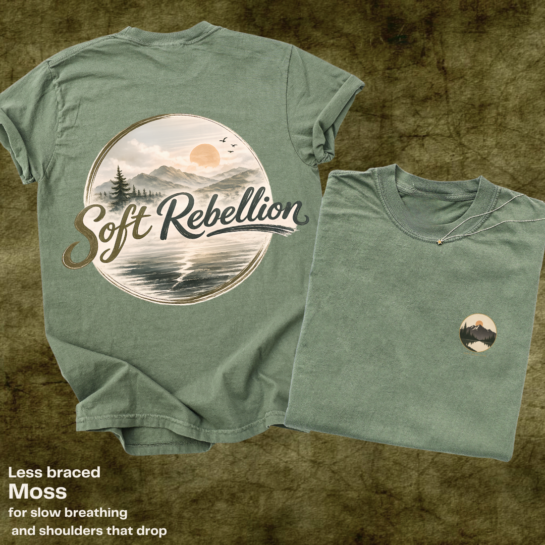 soft rebellion back heritage emblem.