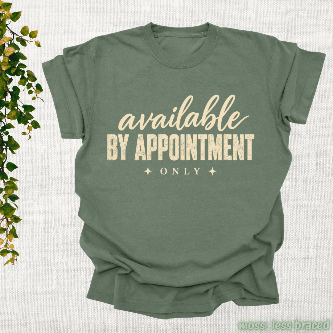 available by appointment only.