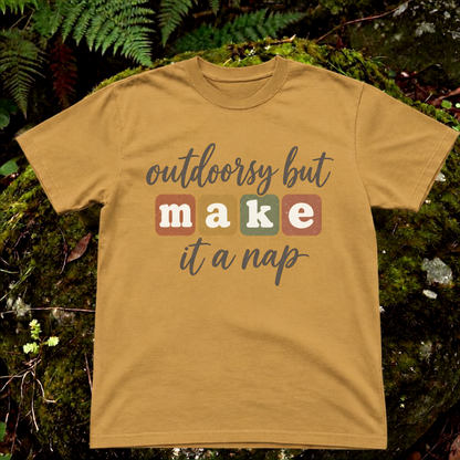 outdoorsy, but make it a nap.