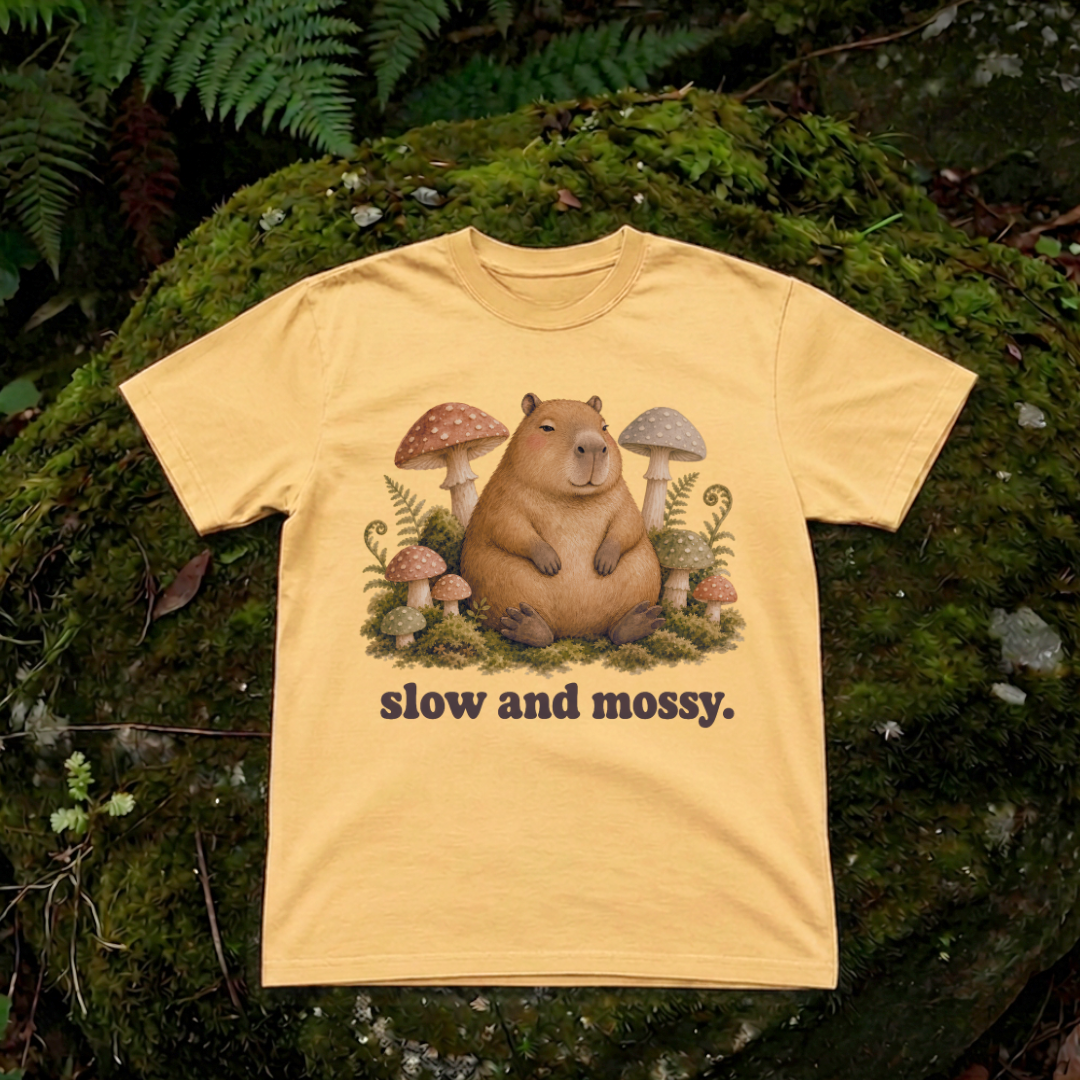 slow and mossy.