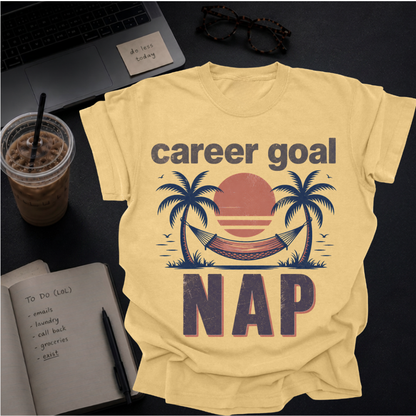 career goal: nap.