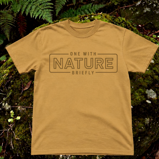 one with nature briefly.
