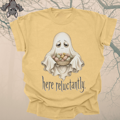 here reluctantly.