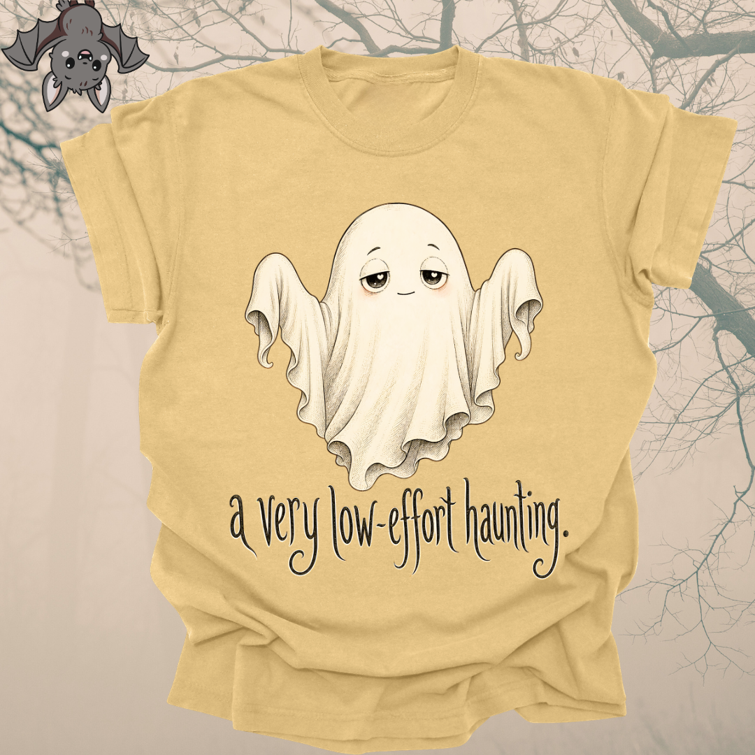 a very low-effort haunting.
