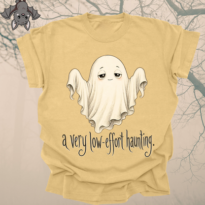 a very low-effort haunting.
