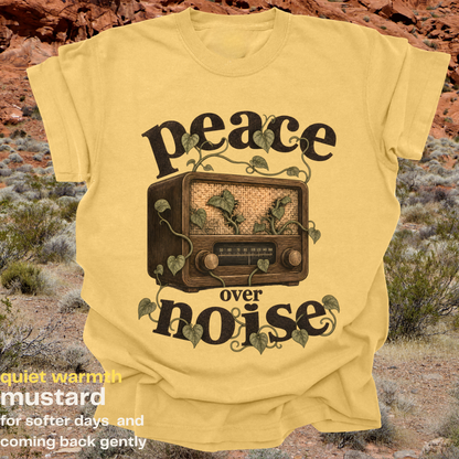peace over noise