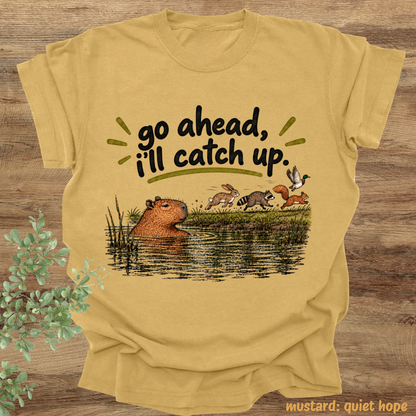go ahead, I'll catch up.