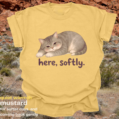 here softly.