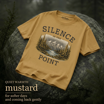 silence is the point