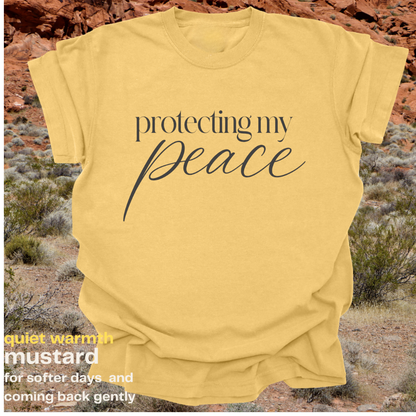 protecting my peace.
