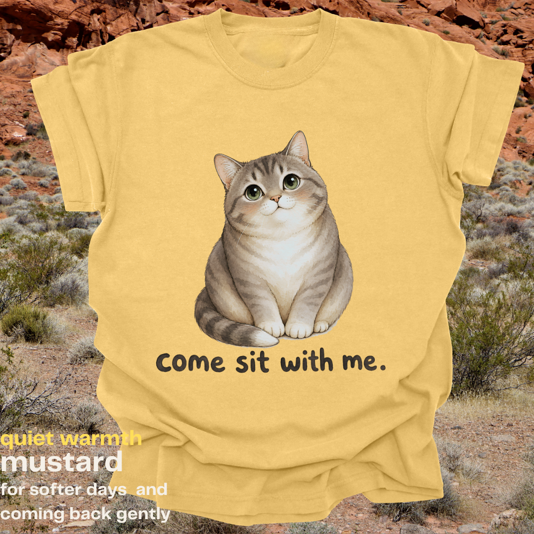 come sit with me.