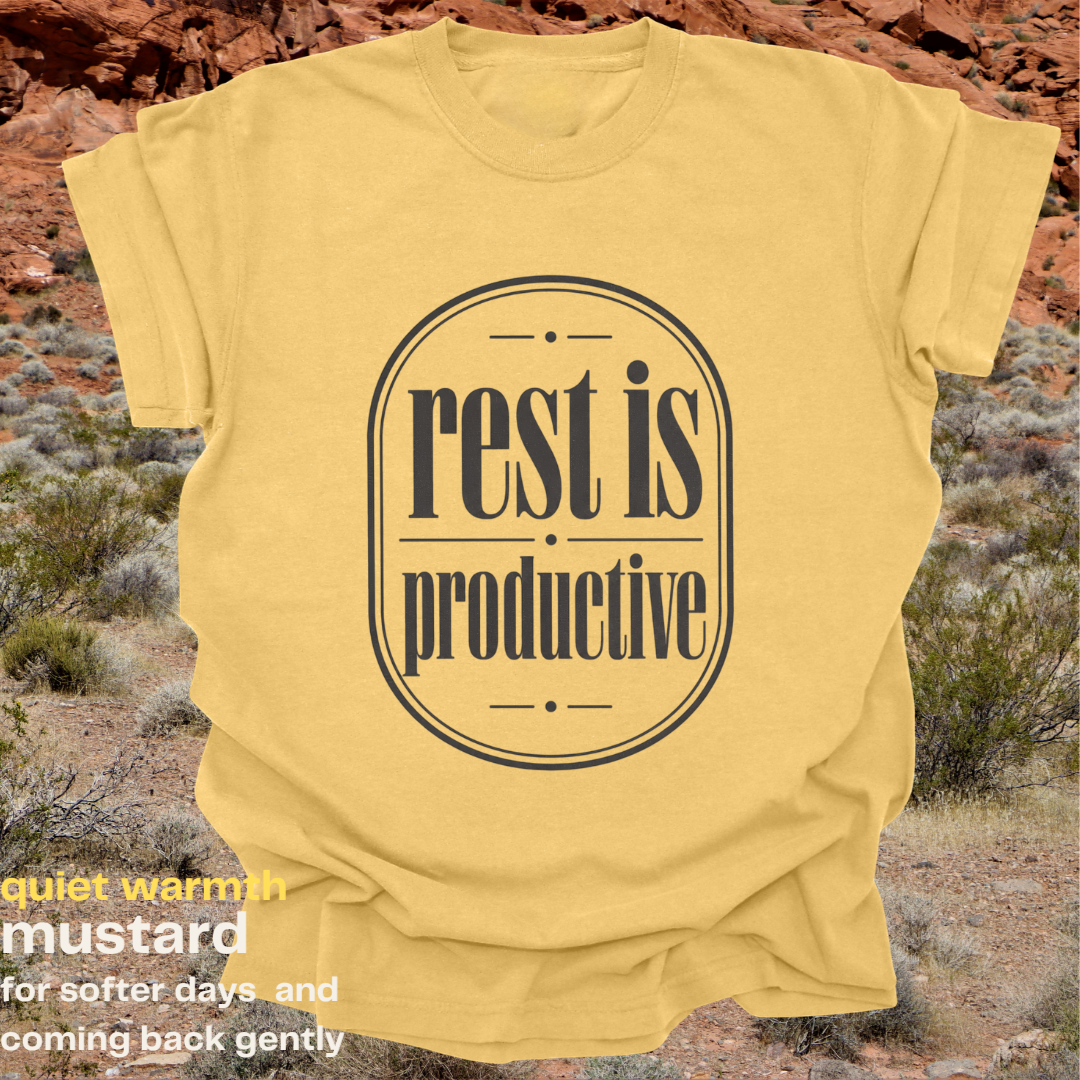 rest is productive.