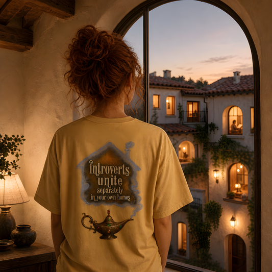 introverts unite separately in your own homes.