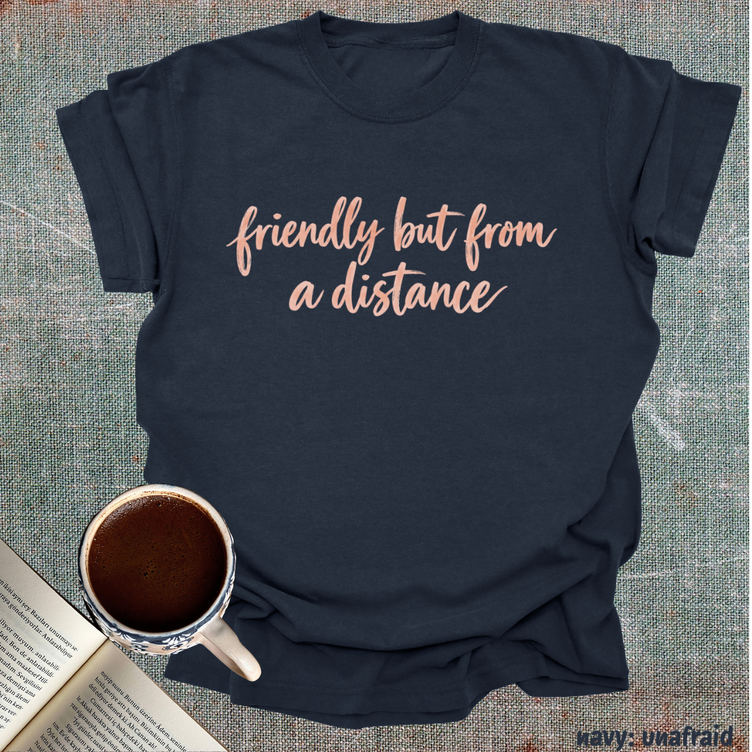 friendly but from a distance.