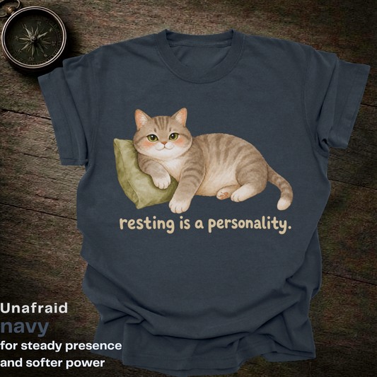 resting is a personality.
