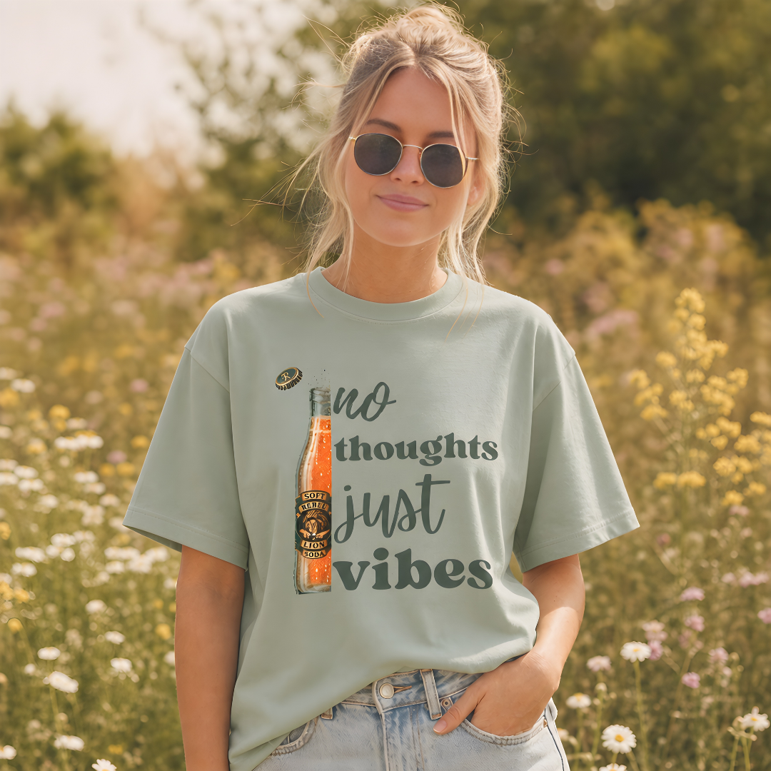 no thoughts, just vibes.