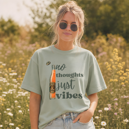 no thoughts, just vibes.