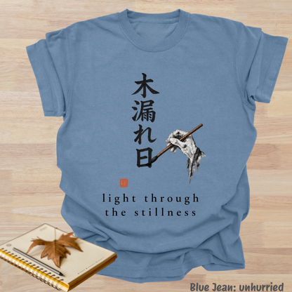 light through the stillness.