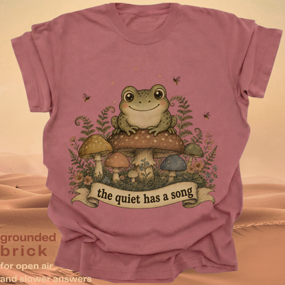 the quiet has a song.