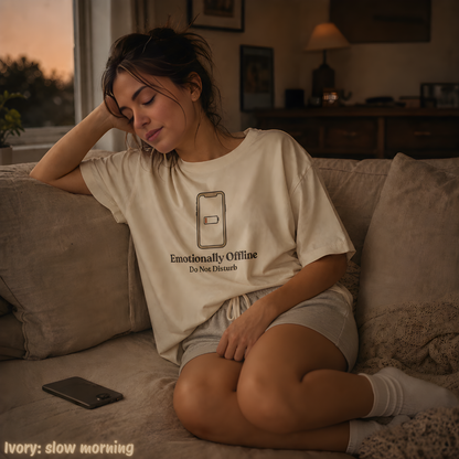 emotionally offline. do not disturb.