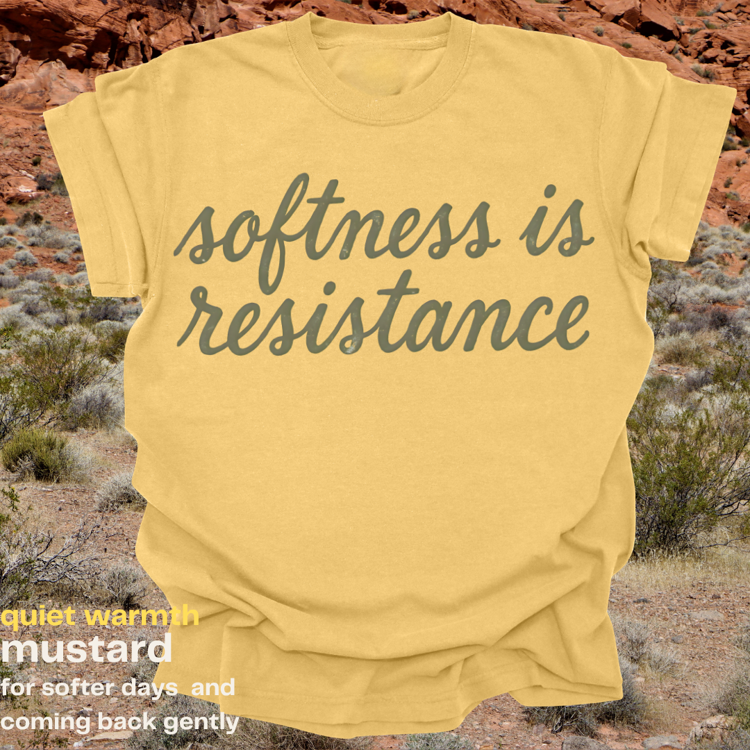 softness is resistance