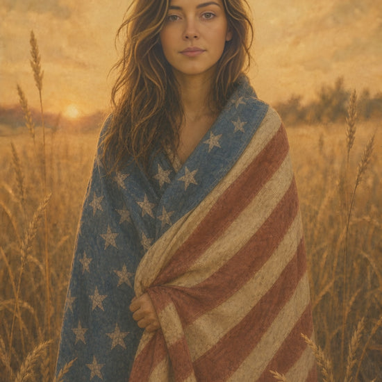 worn soft personalized flag portrait tee morph video, Soft Rebellion